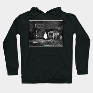 Natural gas well, 19th century (C011/5162) Hoodie